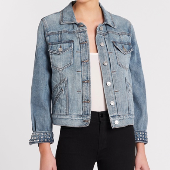 New CURRENT ELLIOTT The Turnt Boulder Jacket Blue size 1 and 2/XS & S - Picture 1 of 14